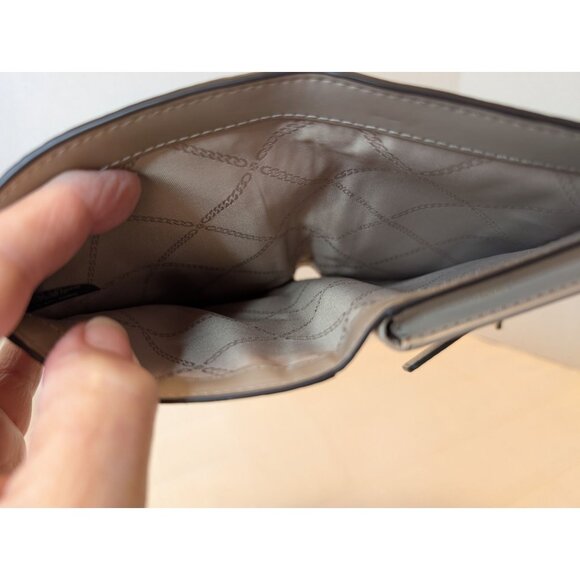 Michael Kors Python-Embossed Leather Zip-Around Wallet Coins Bills Card Slots ID - Picture 11 of 16